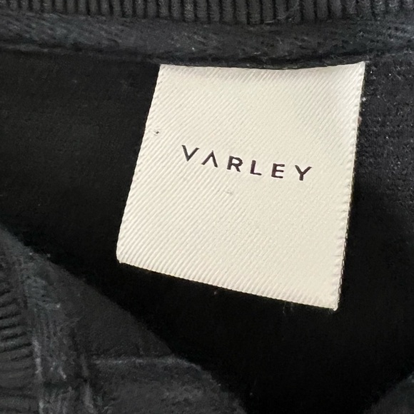 Varley Gabriel Full Zip Jacket Ottoman Black Size Large - Picture 8 of 14